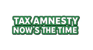 Tax Amnesty Now's the Time