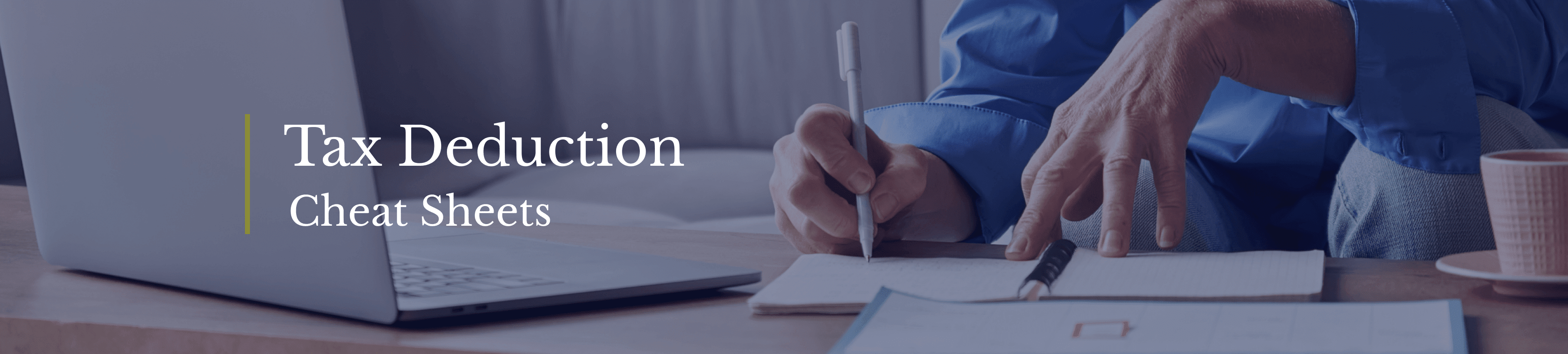 Tax Deduction banner