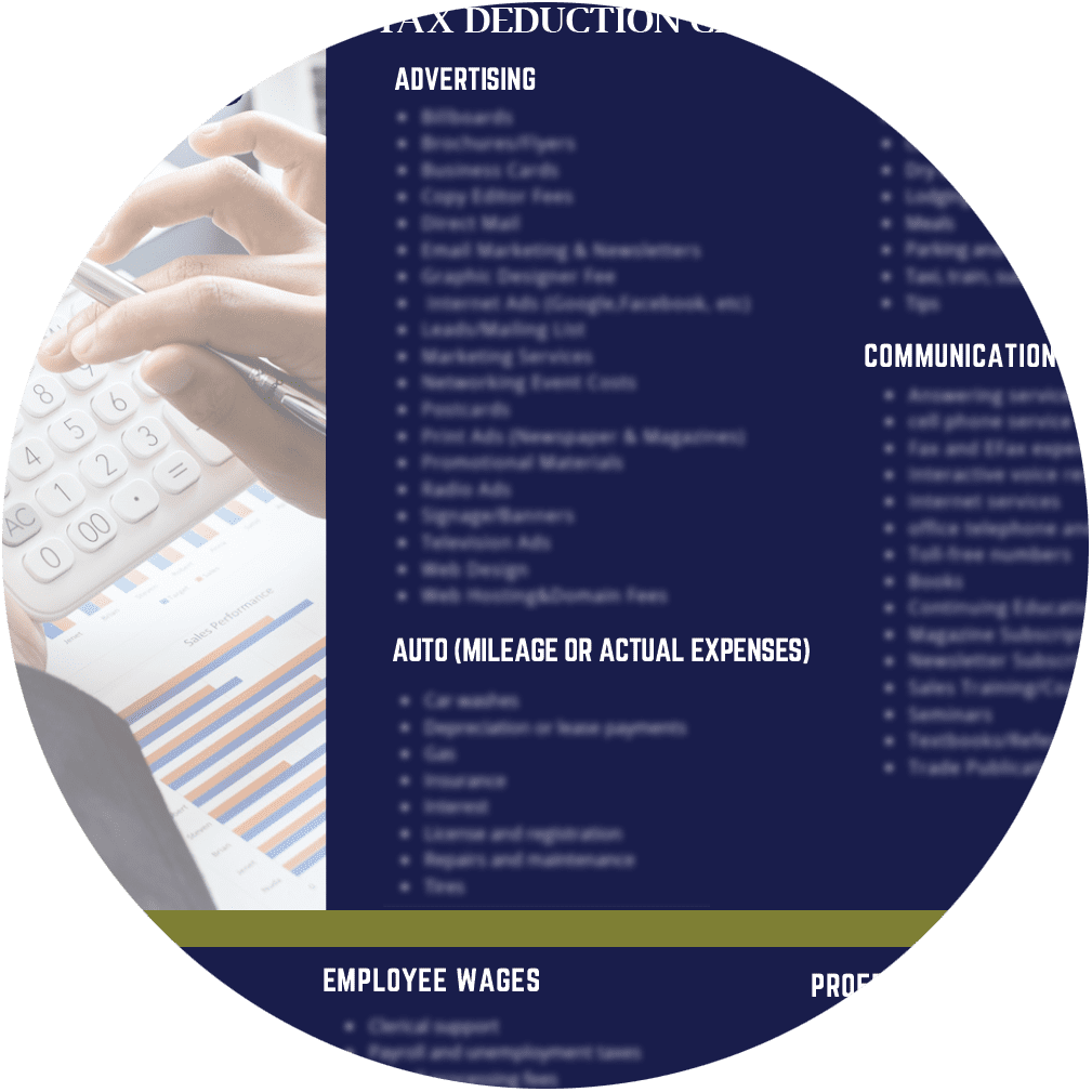 ico BUSINESS OWNERS SELF EMPLOYED TAX DEDUCTION CHEAT SHEET