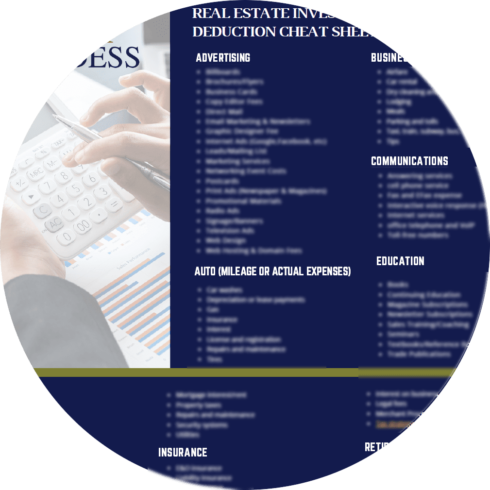 ico REAL ESTATE INVESTORS OWNERS TAX